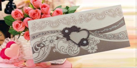 کارت عروسی153 طلاکوب