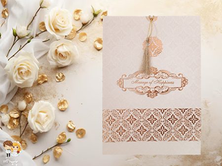 کارت عروسی299 طلاکوب