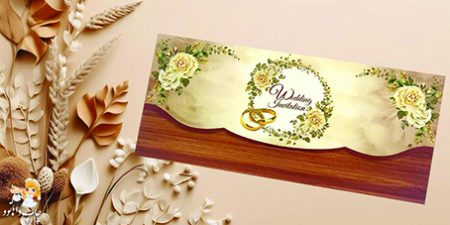 کارت عروسی 491سه لا