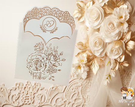 کارت عروسی 607 کرم